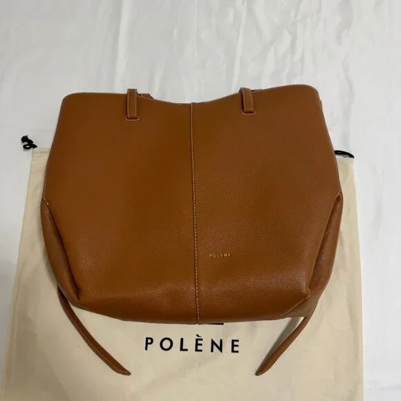 polene Cyme Edition Textured Camel
